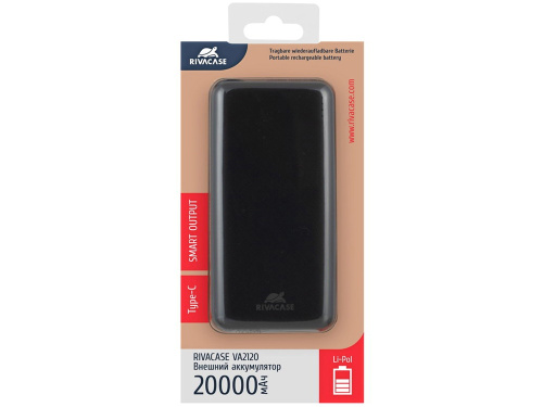 Внешний аккумулятор VA2120, 20000 mAh фото 15