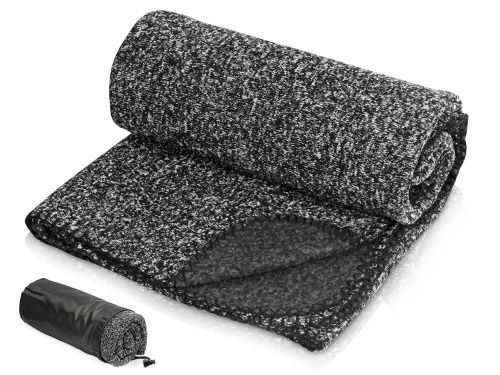 Плед вязаный «Blend» в чехле Плед вязаный «Blend» в чехле