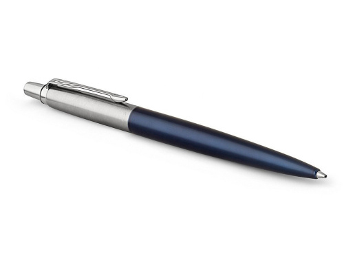 Набор из 2х ручек в подарочной коробке: Parker «Jotter Essential, Royal Blue CT и Parker Jotter Essential, St. Steel СT» фото 6