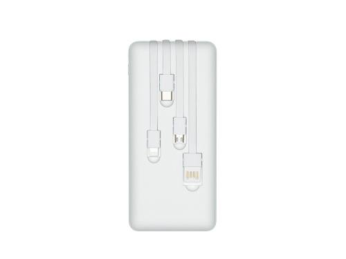 Внешний аккумулятор с дисплеем и встроенными кабелями VA2220, 20000 mAh фото 4