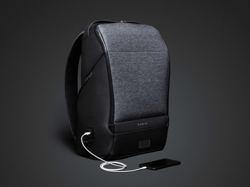 Водостойкий антикражный рюкзак FlexPackPro для ноутбука 15.6" фото 10