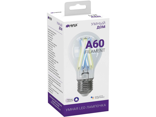 Умная LED лампочка «IoT A60 Filament» фото 3
