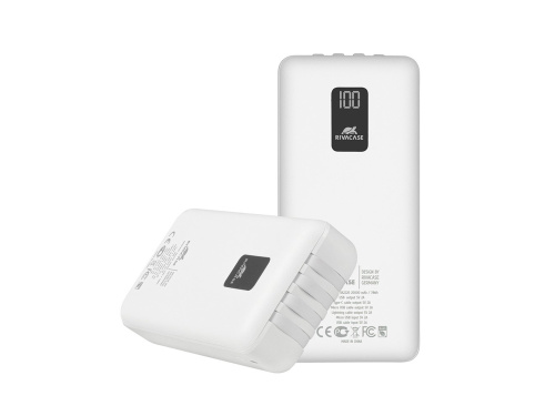 Внешний аккумулятор с дисплеем и встроенными кабелями VA2220, 20000 mAh фото 10