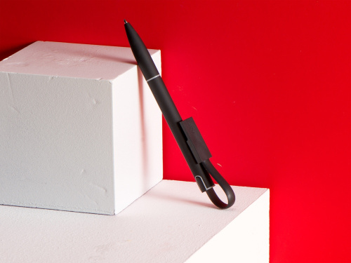 Ручка металлическая шариковая «Connect» с кабелем USB 2 в 1 фото 8