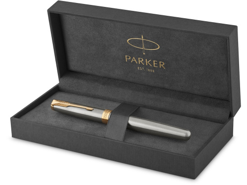 Ручка перьевая Parker «Sonnet Core Stainless Steel GT» фото 7