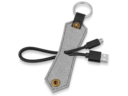 Кабель-брелок USB-MicroUSB «Pelle» фото 4