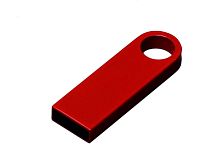 USB 2.0- флешка на 8 Гб с мини чипом, компактный дизайн с круглым отверстием