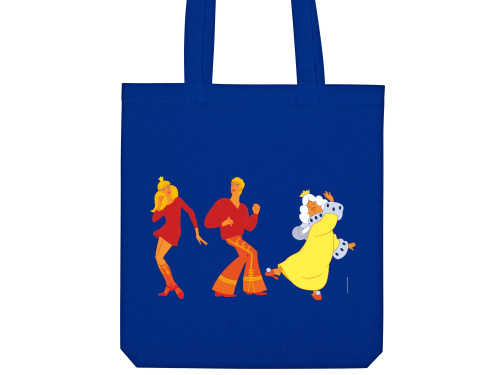 Сумка из плотного хлопка «Бременские музыканты», 220 г/м2