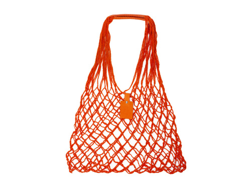 Авоська «Dream» из натурального хлопка с кожаными ручками, 15 л Авоська «Dream» из натурального хлопка с кожаными ручками, 15 л