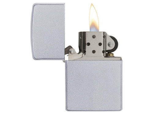 Зажигалка ZIPPO Classic с покрытием Satin Chrome™ фото 5