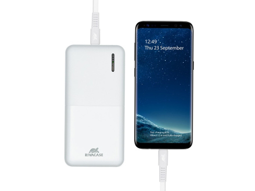 Внешний аккумулятор с дисплеем и быстрой зарядкой QC/PD VA2572, 20000 mAh фото 12