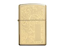 Зажигалка ZIPPO Venetian® с покрытием High Polish Brass