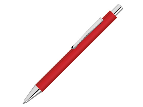 Ручка шариковая металлическая «Pyra» soft-touch с зеркальной гравировкой