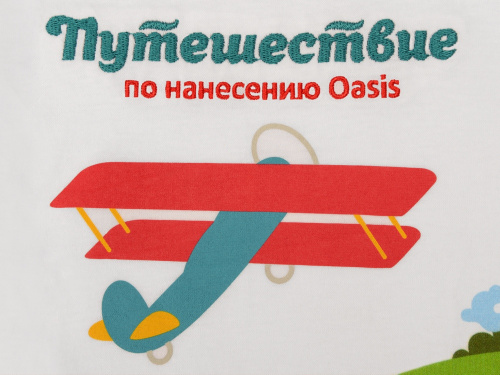 Образец «Путешествие по видам нанесения» на текстиле фото 8