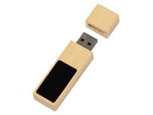 USB 2.0- флешка на 32 Гб c подсветкой логотипа «Bamboo LED» фото 3