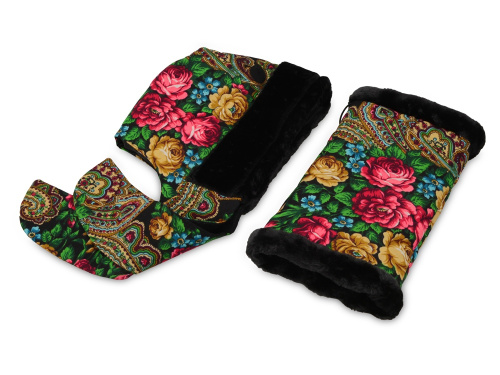 Подарочный набор: Павлопосадский капор, муфта Подарочный набор: Павлопосадский капор, муфта