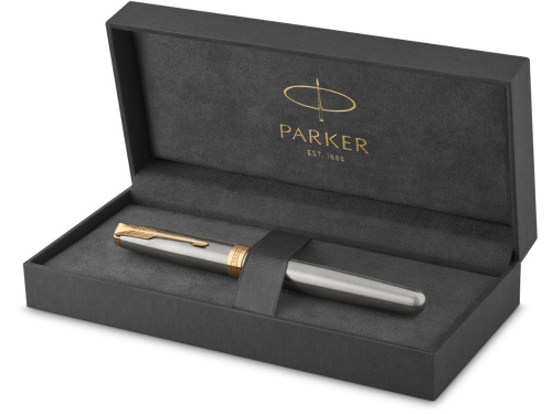 Ручка роллер Parker «Sonnet Core Stainless Steel GT» фото 5