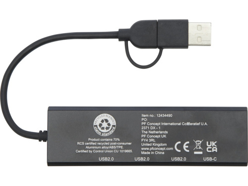 Концентратор USB 2.0 «Rise» фото 4