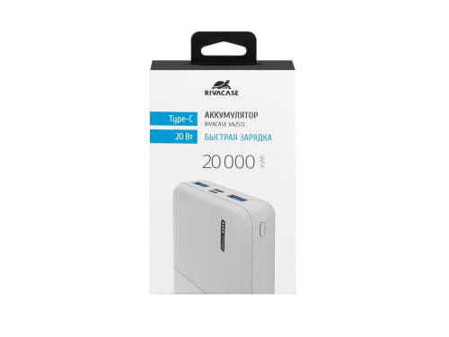 Внешний аккумулятор с дисплеем и быстрой зарядкой QC/PD VA2572, 20000 mAh фото 19