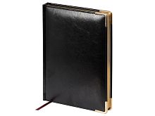 Ежедневник недатированный А5 «Sidney Nebraska» с золотым срезом и уголками