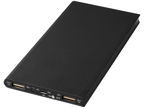 Внешний аккумулятор «Plate», 8000 mAh